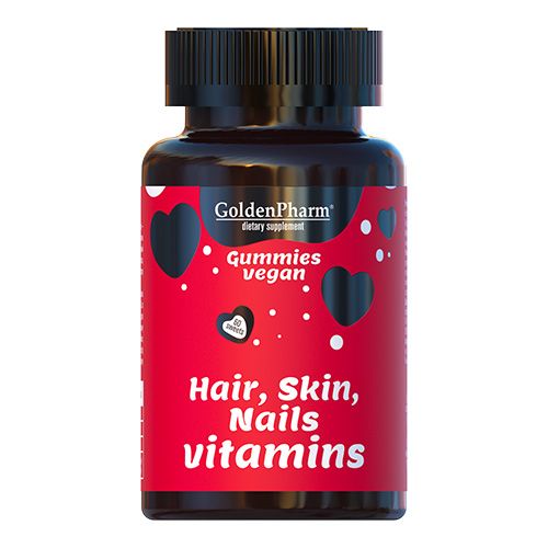 Fruit Gummies - Vegan Hair, Skin & Nails Vitamins