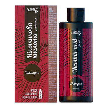 Hair Care Set with Nicotinic Acid Hair Growth & Strengthening System
