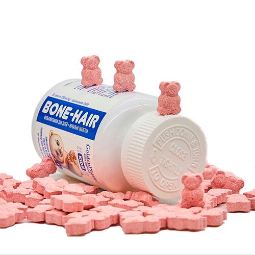 Bone-Hair Children’s Multivitamins  Chewable Gummy Bears
