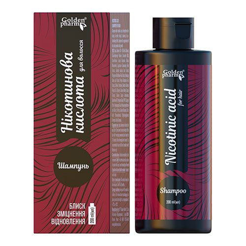 Nicotinic Acid Hair Shampoo Hair Growth